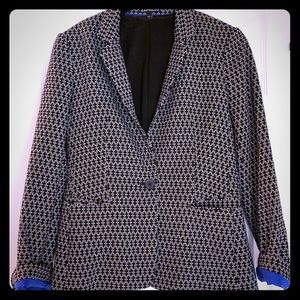 Express Blazer with black-White pattern